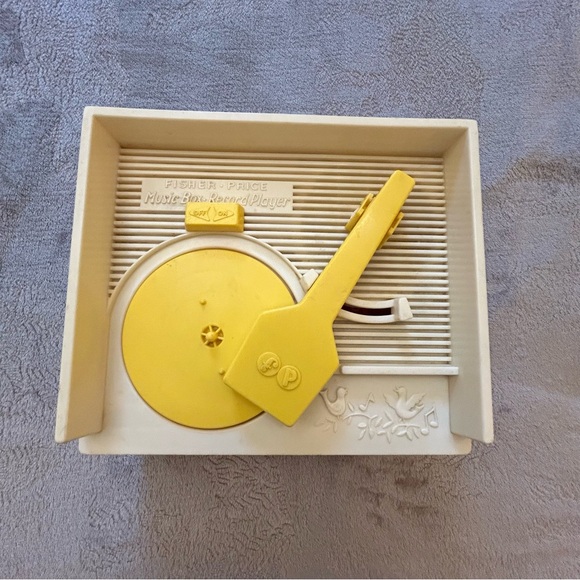 Fisher-Price 995 Music Box Player NOT WORKING NO RECORDS 1971 - Picture 6 of 10